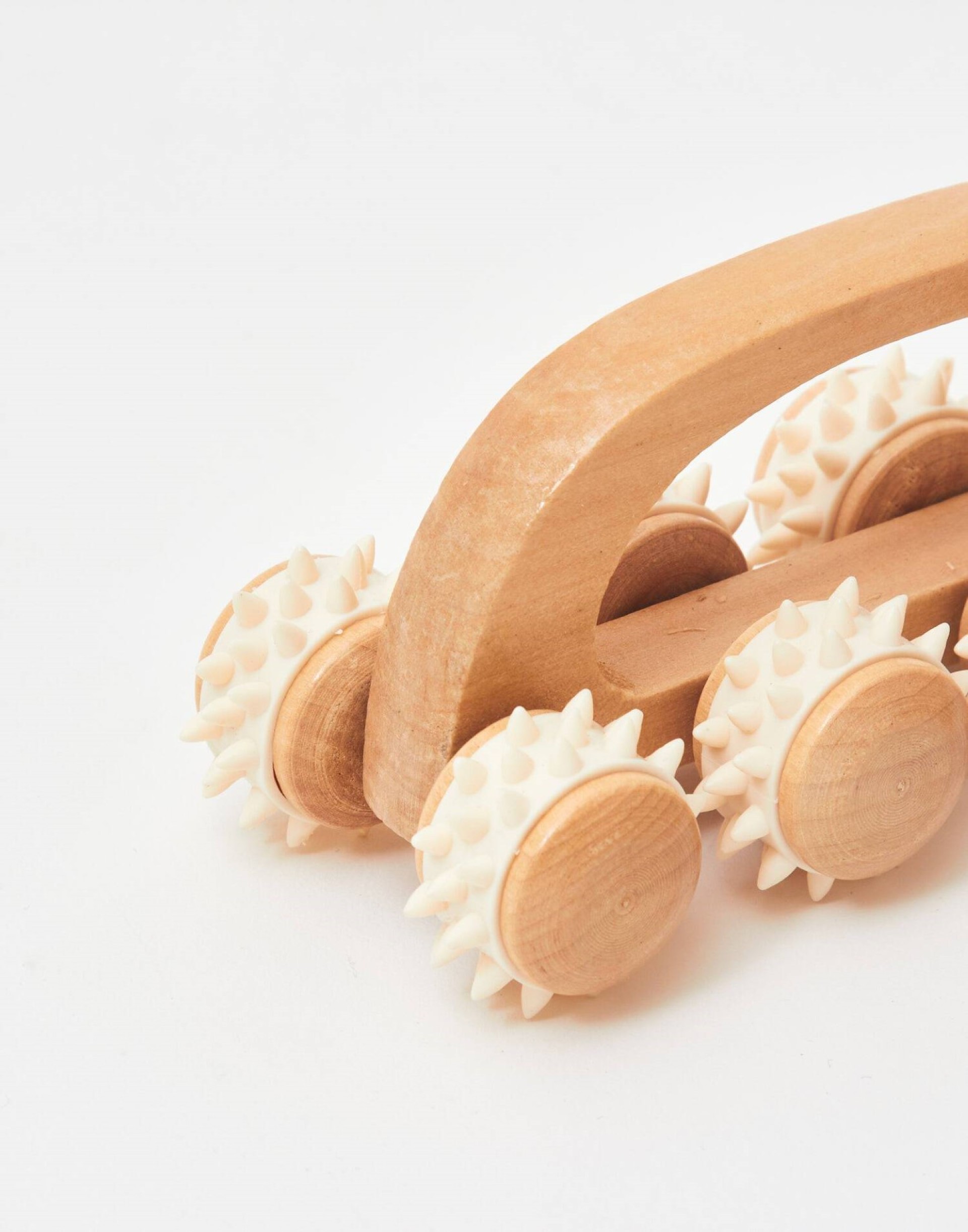 Conjunto de massagem de madeira corporal