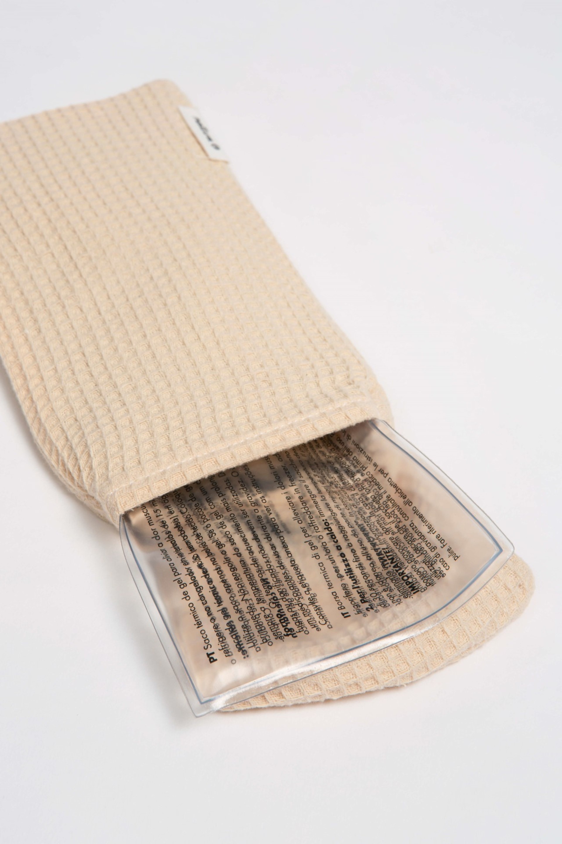 Banda de gel com bolsa