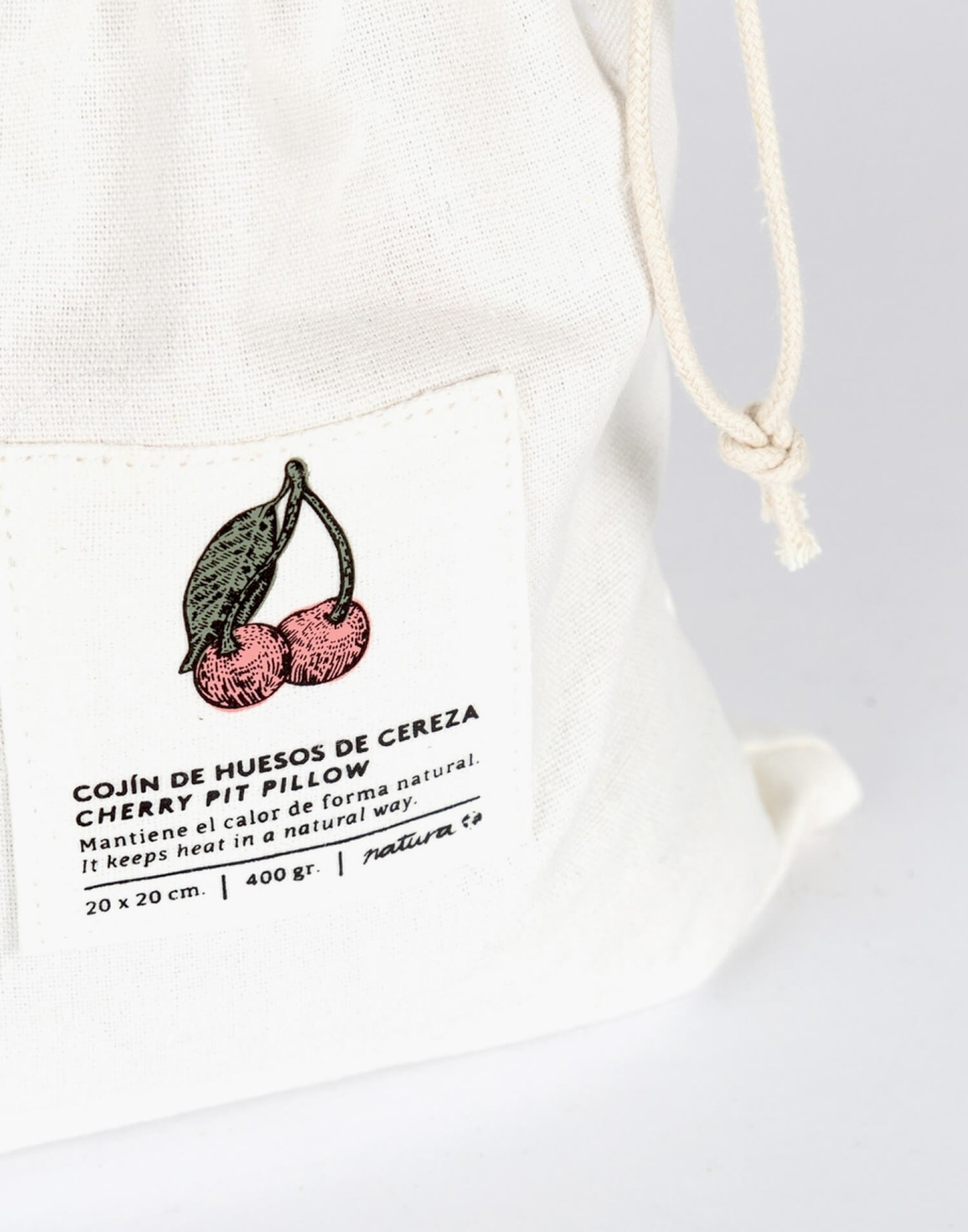 Almofada de cerejeira