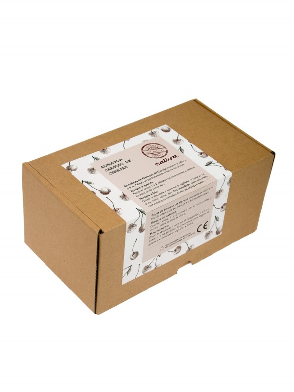 Almofada Pescoo Caroos Cereja