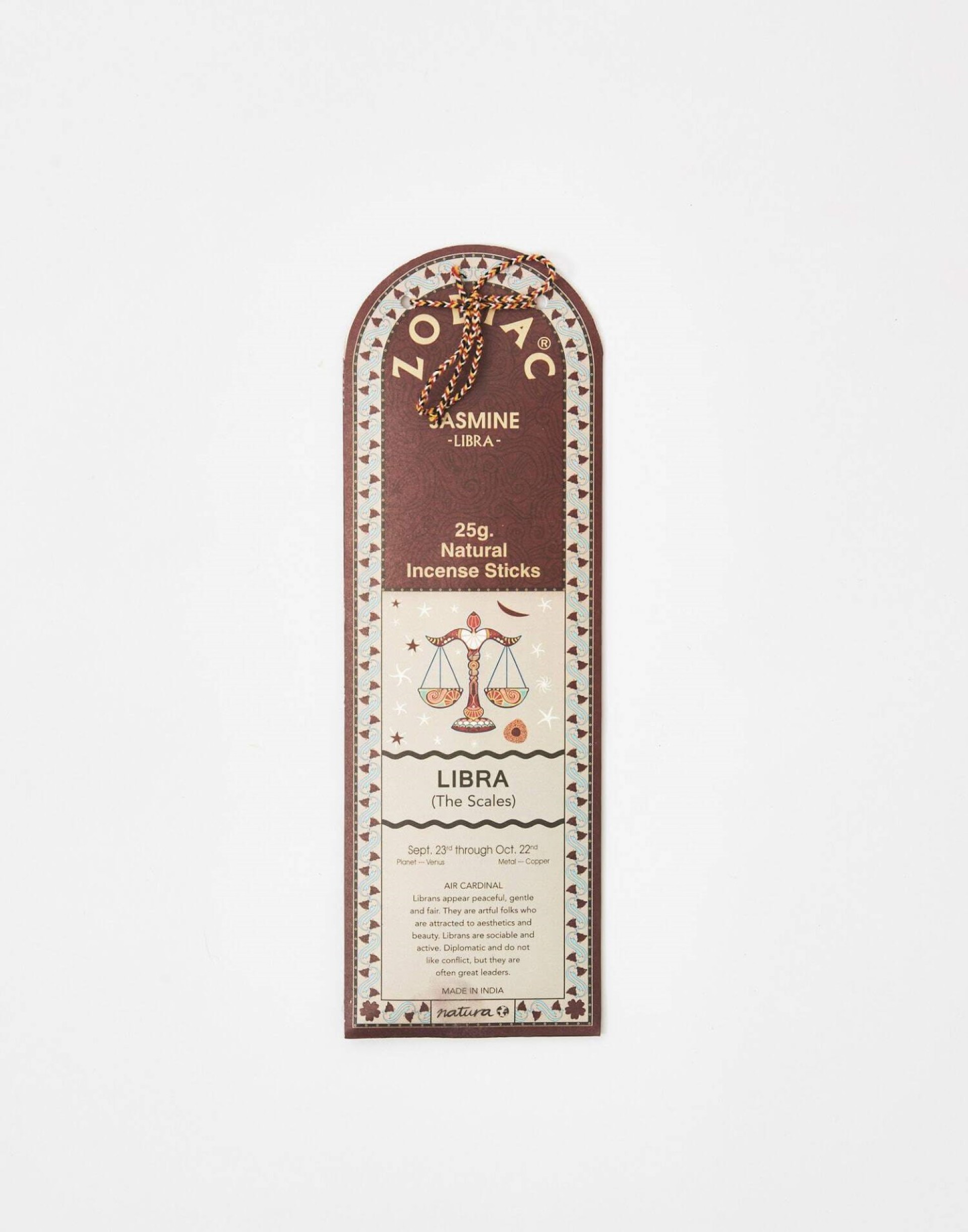 Incenso Zodíaco 25gr Jasmine