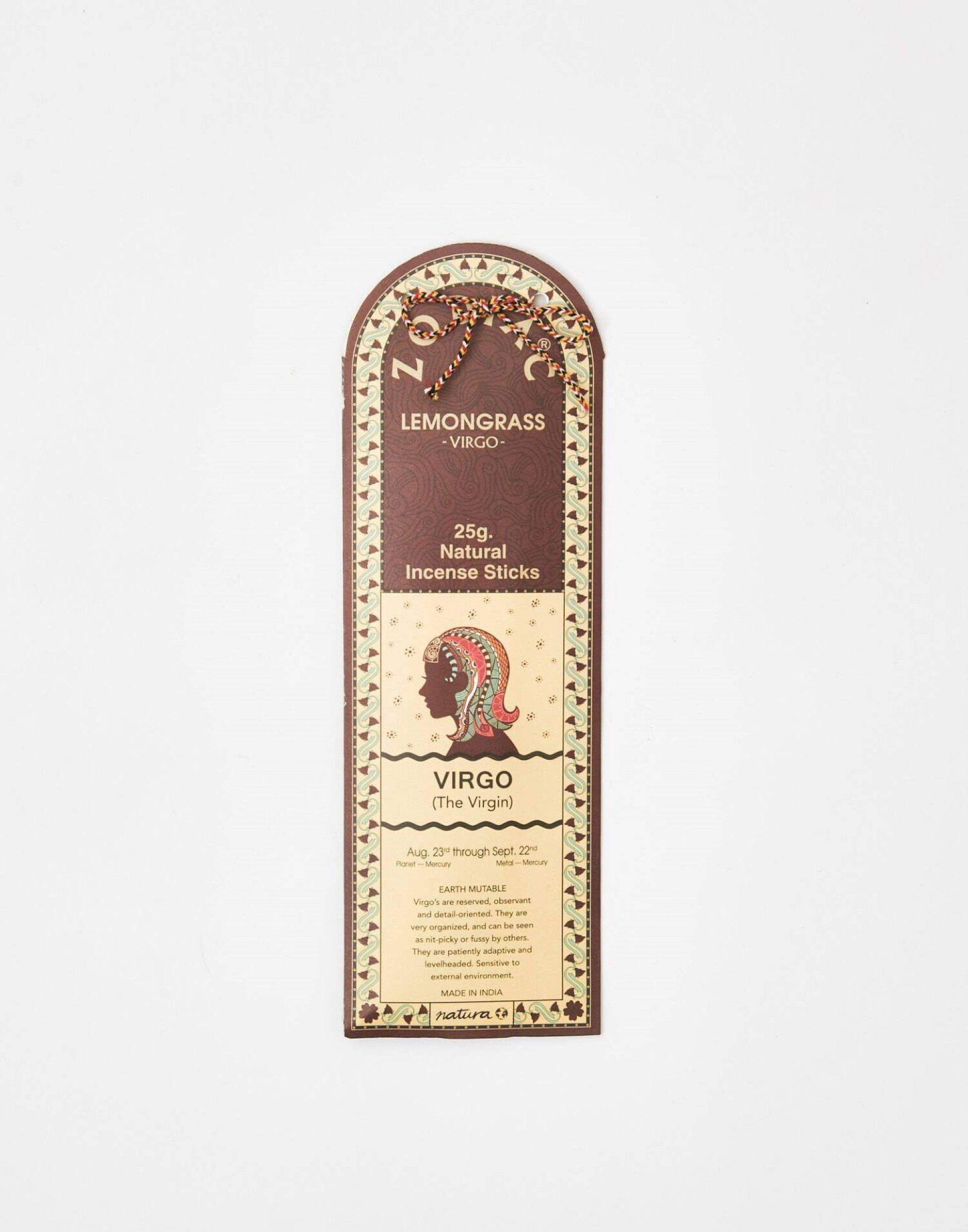 Incenso Zodíaco 25gr Lemongrass