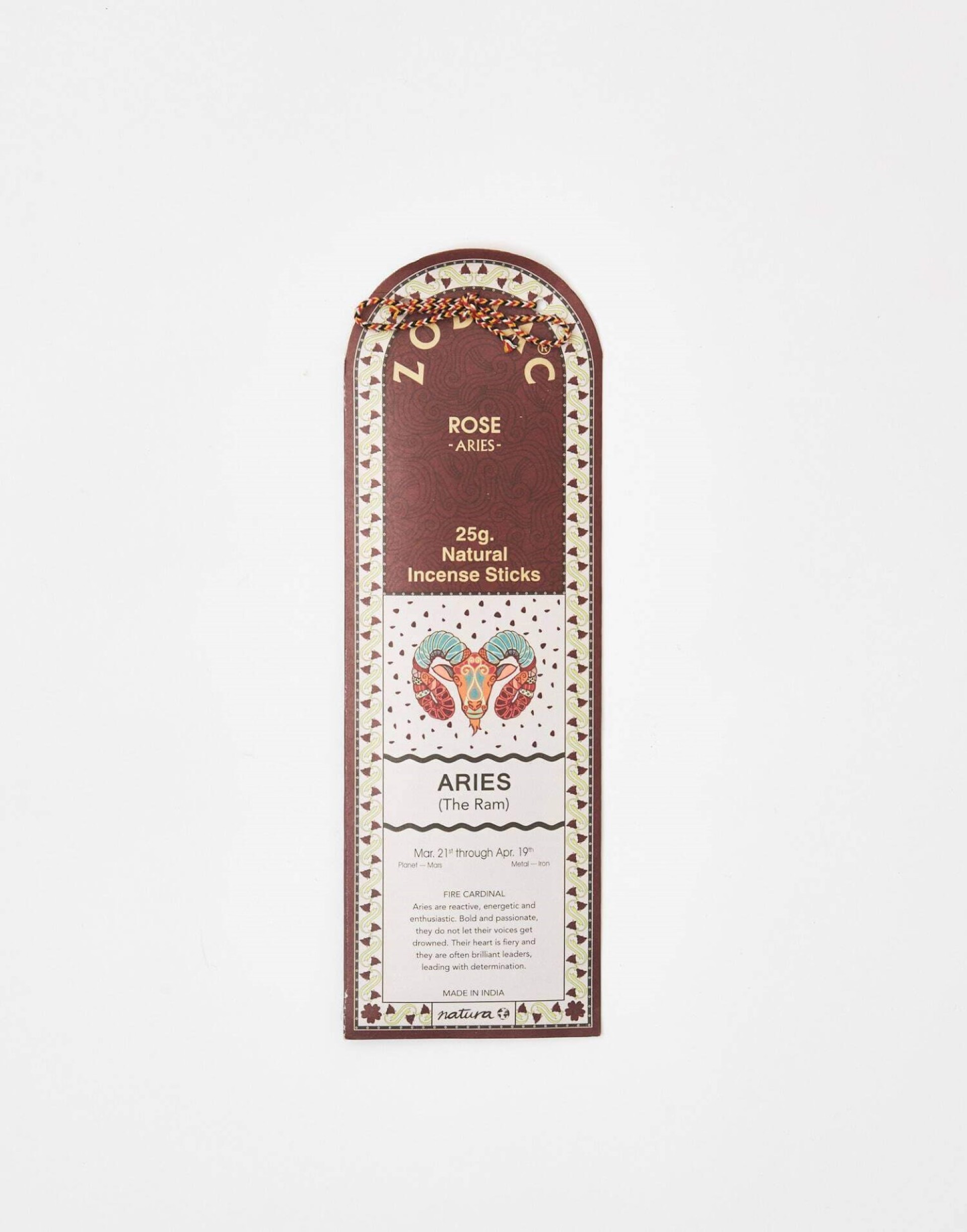 Incenso Zodíaco 25gr Rose