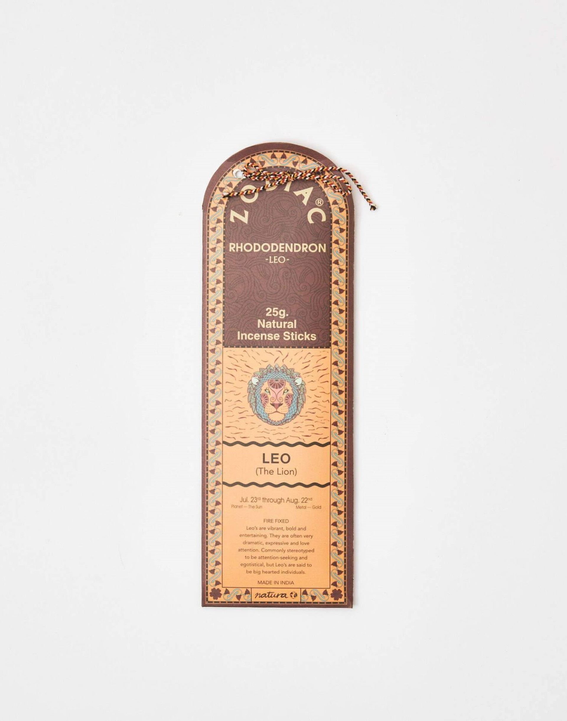 Incenso Zodíaco 25gr Rhododendron