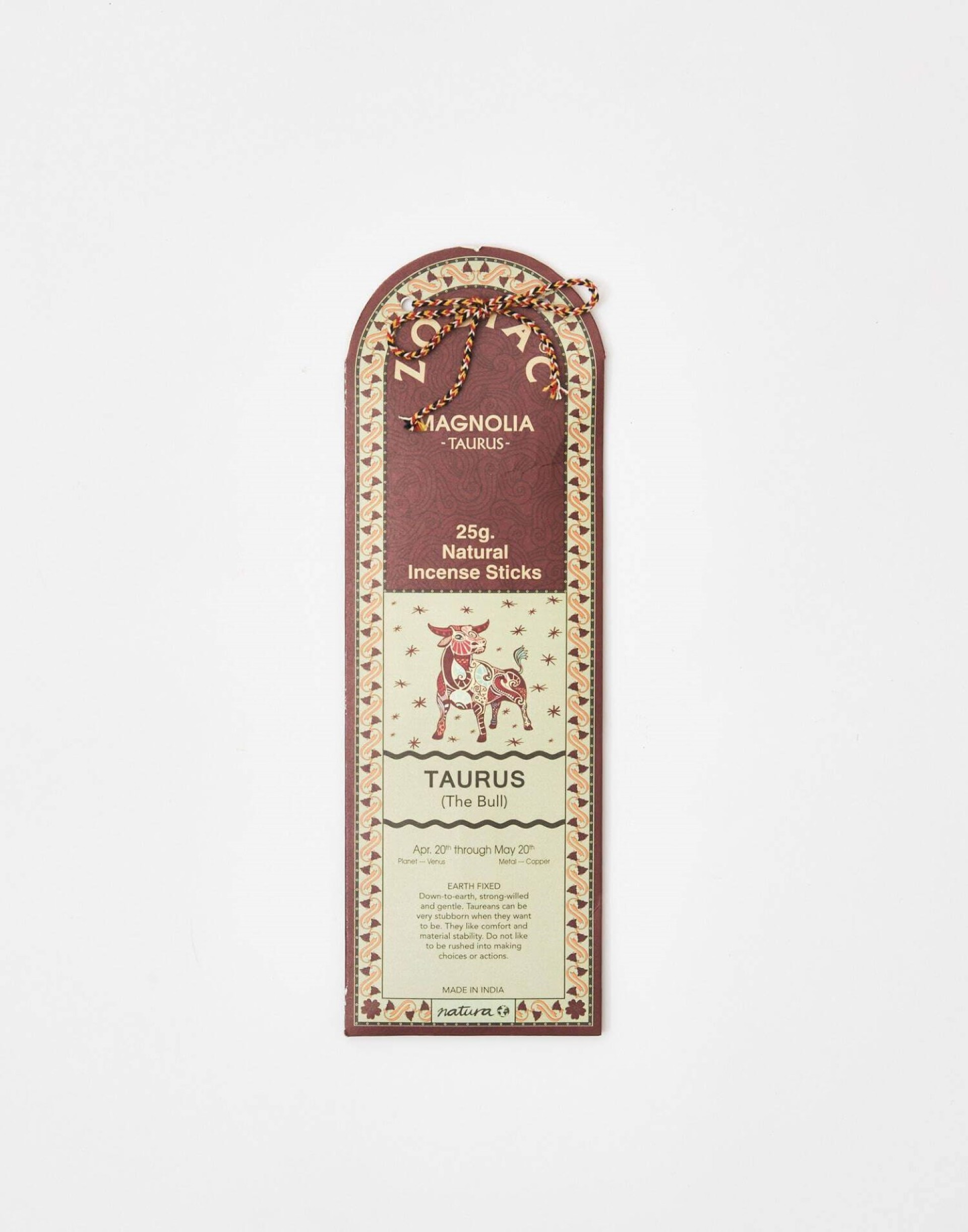 Incenso Zodíaco 25gr Magnolia