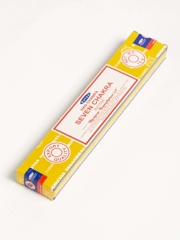 Incenso Seven Chakra 15gr Incenso Seven Chakra 15gr