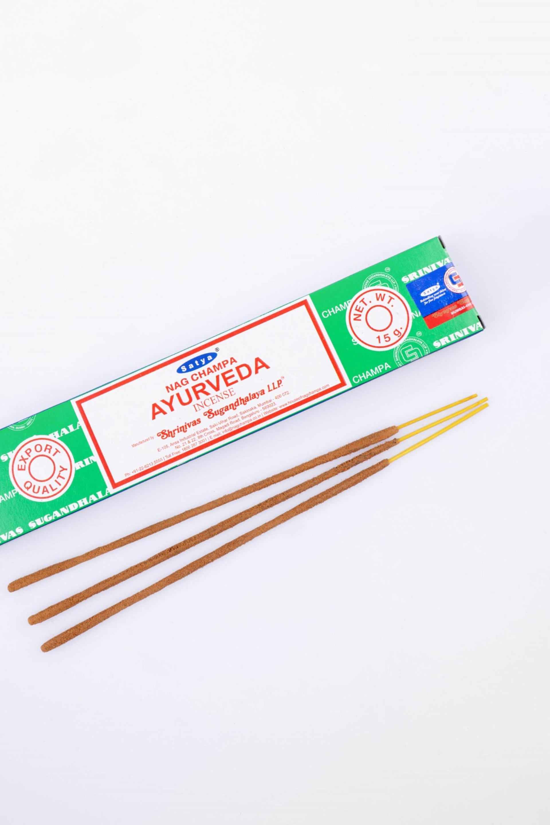 Incenso Ayurveda 15gr