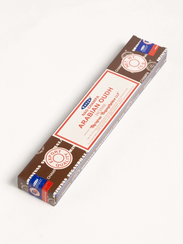 Incenso Satya Nag Champa Arabian Oudh Incenso Satya Nag Champa Arabian Oudh