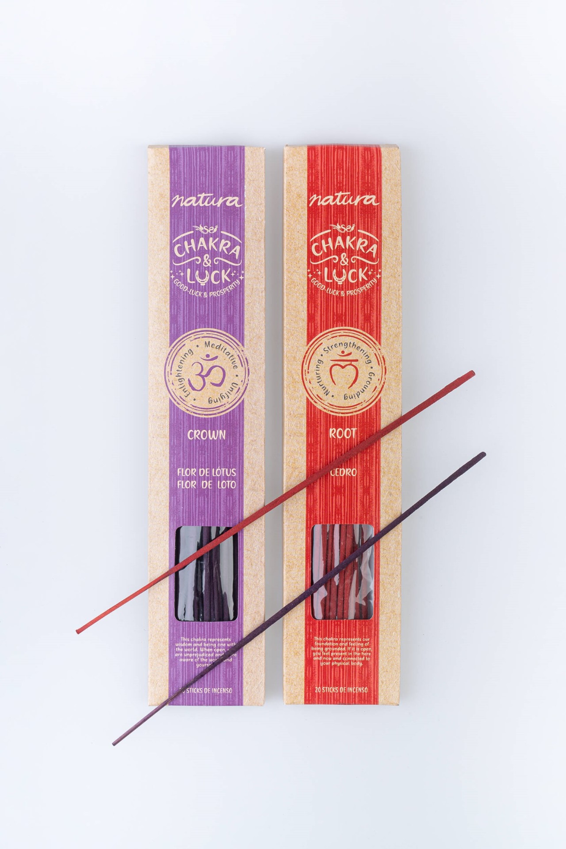 Incenso Chakra & Luck Cedro