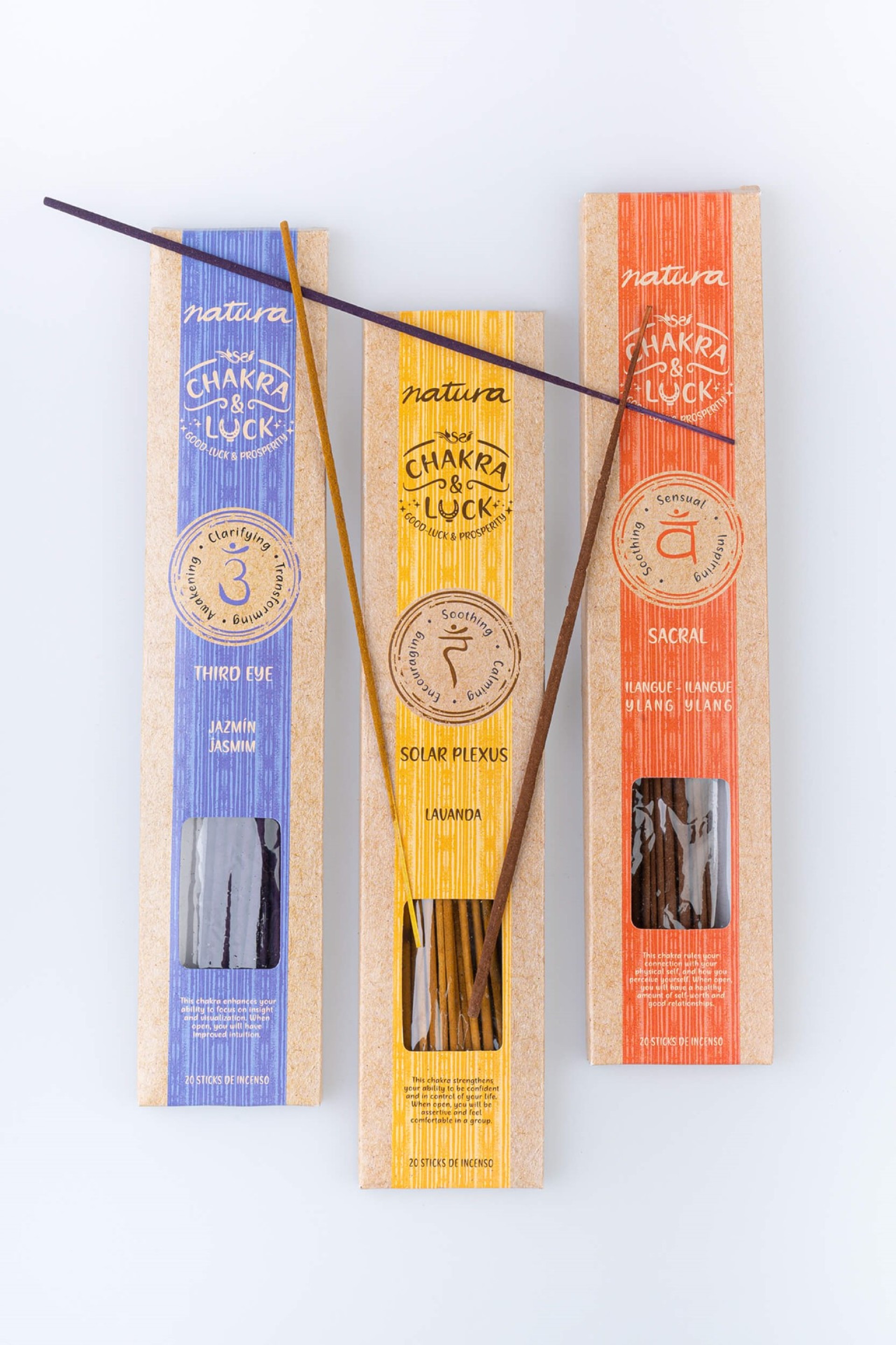 Incenso Chakra & Luck Floral