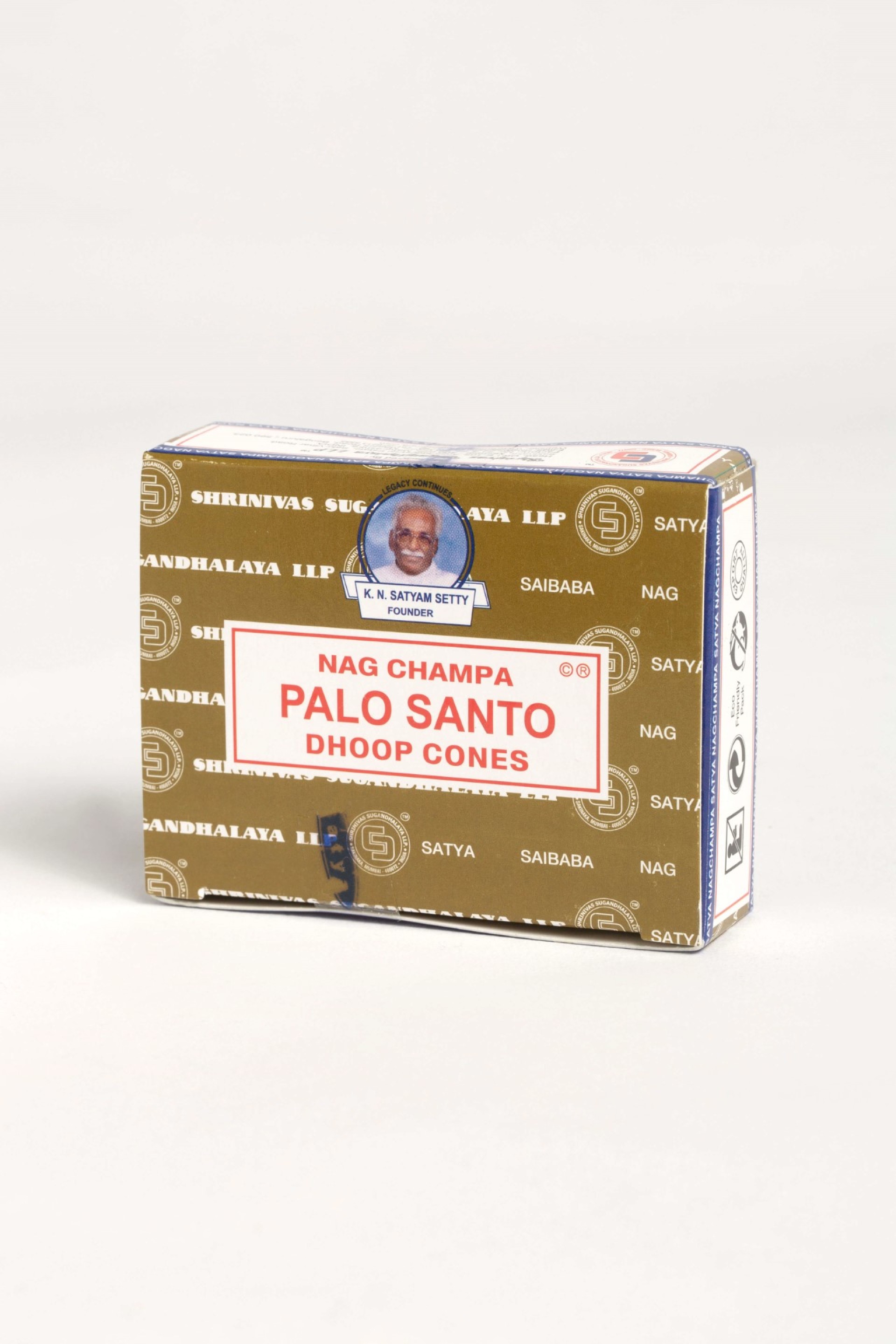 Caixa de Cones de incenso Satya Palo Santo