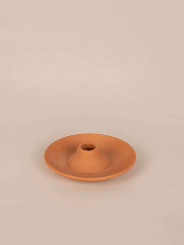 Suporte terracota palo santo e incenso