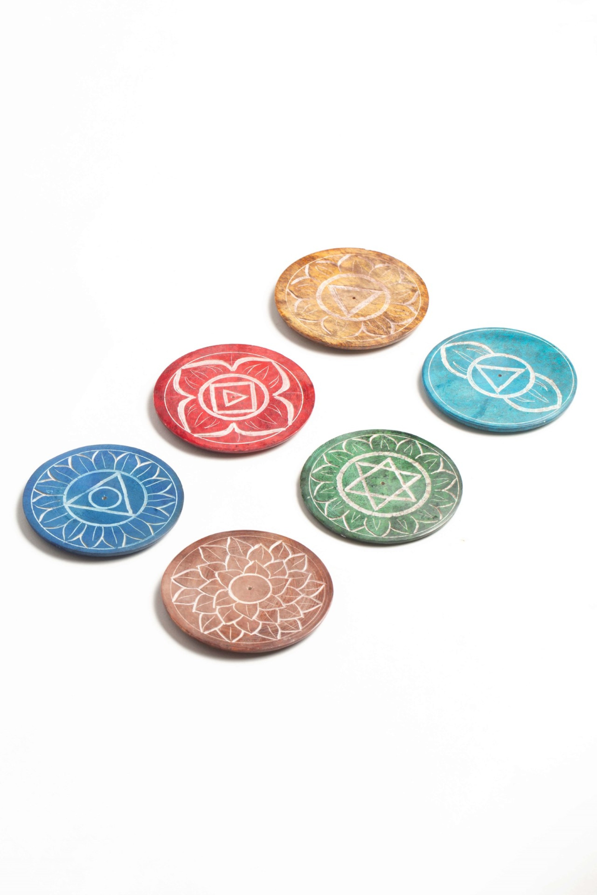 Porta-Incensos Chakras