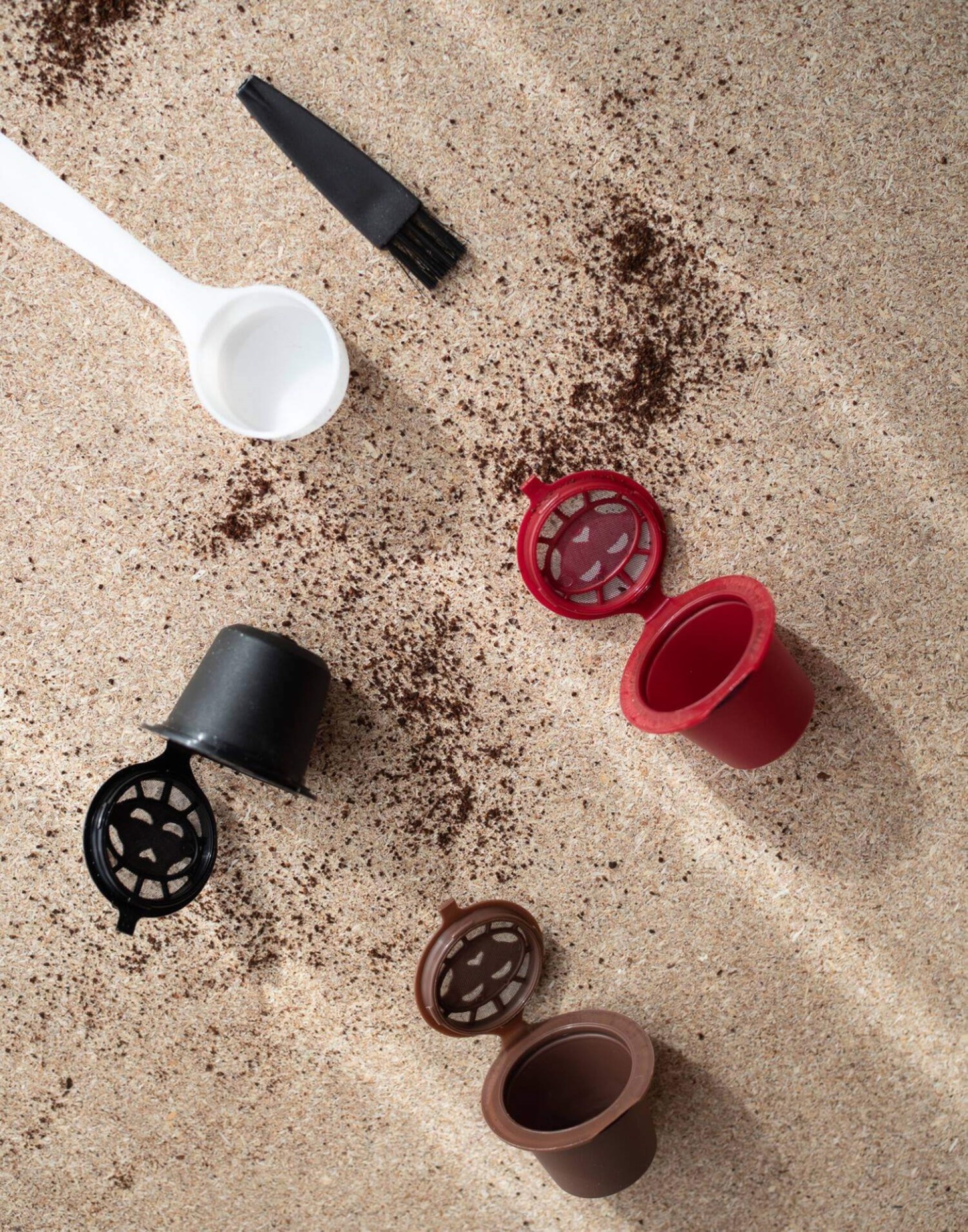 3 capsulas de cafe reutilizaveis