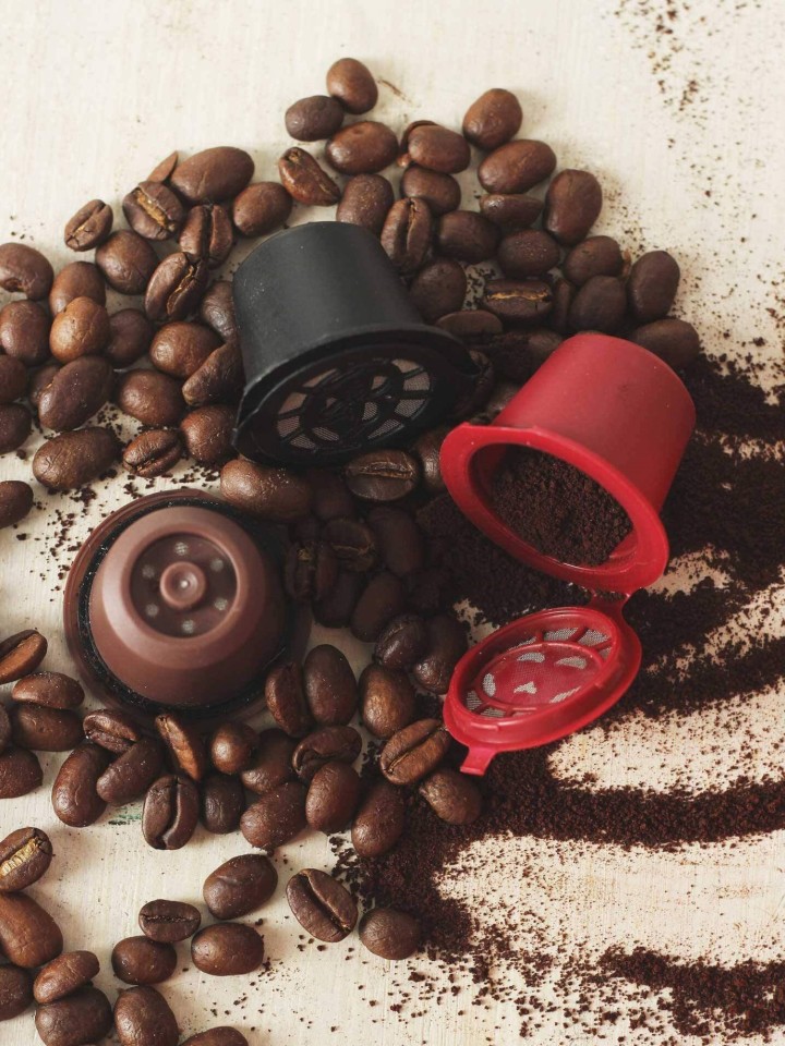 3 capsulas de cafe reutilizaveis