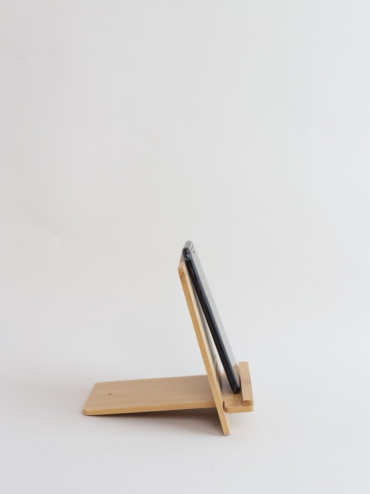 Suporte destacavel de bambu