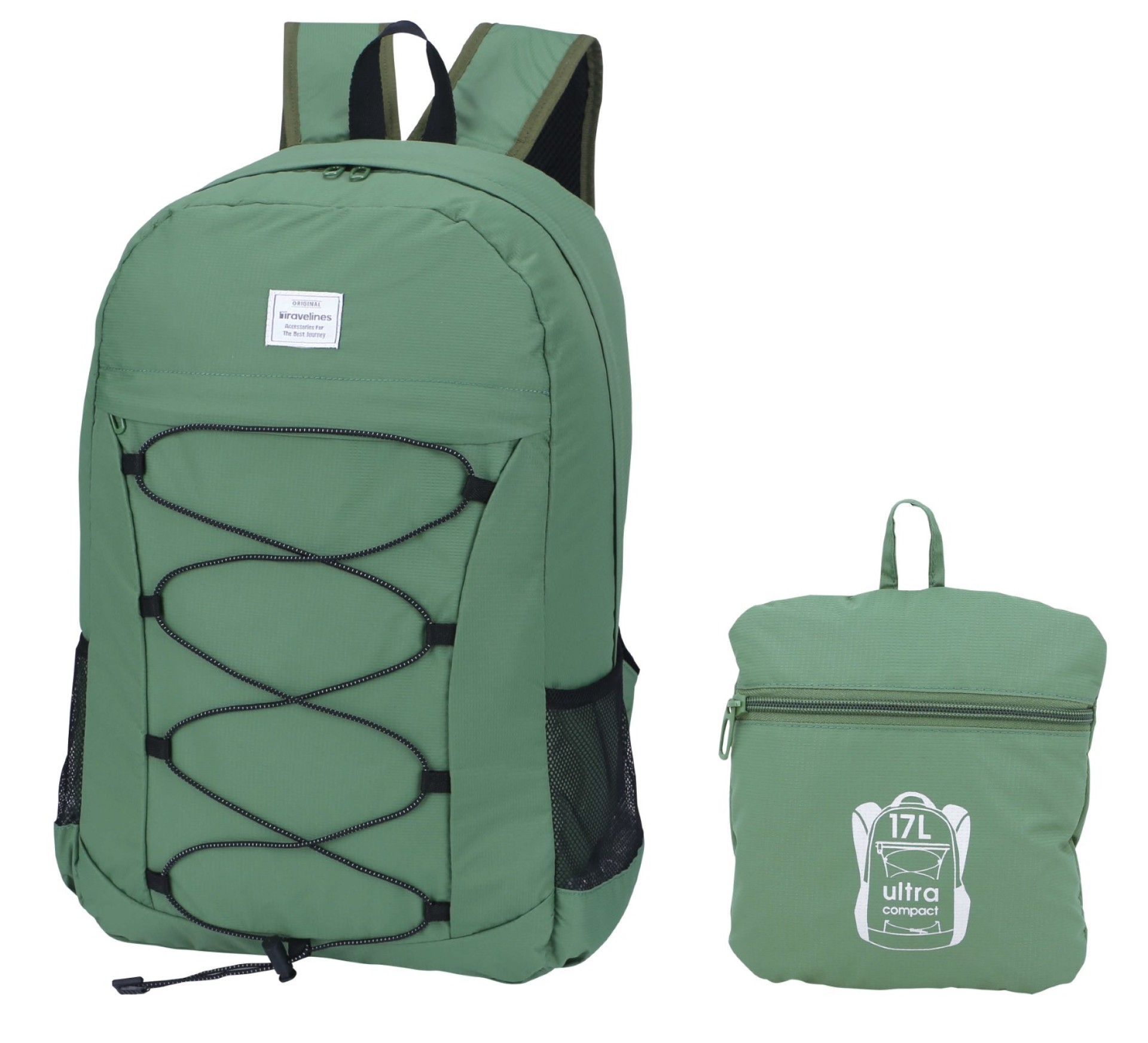 Mochila dobravel de 17 litros