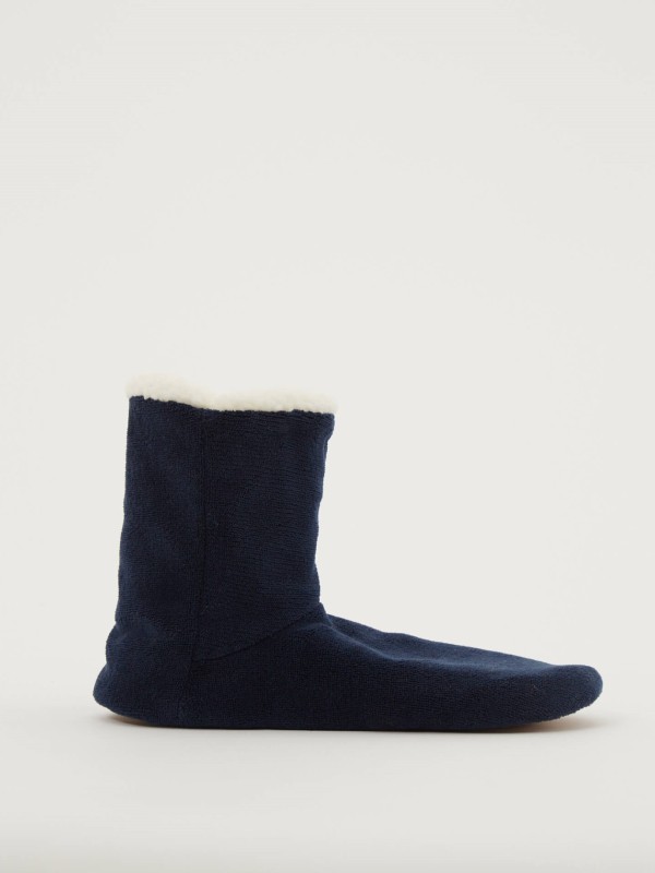 Pantufa Bota Basica Homem