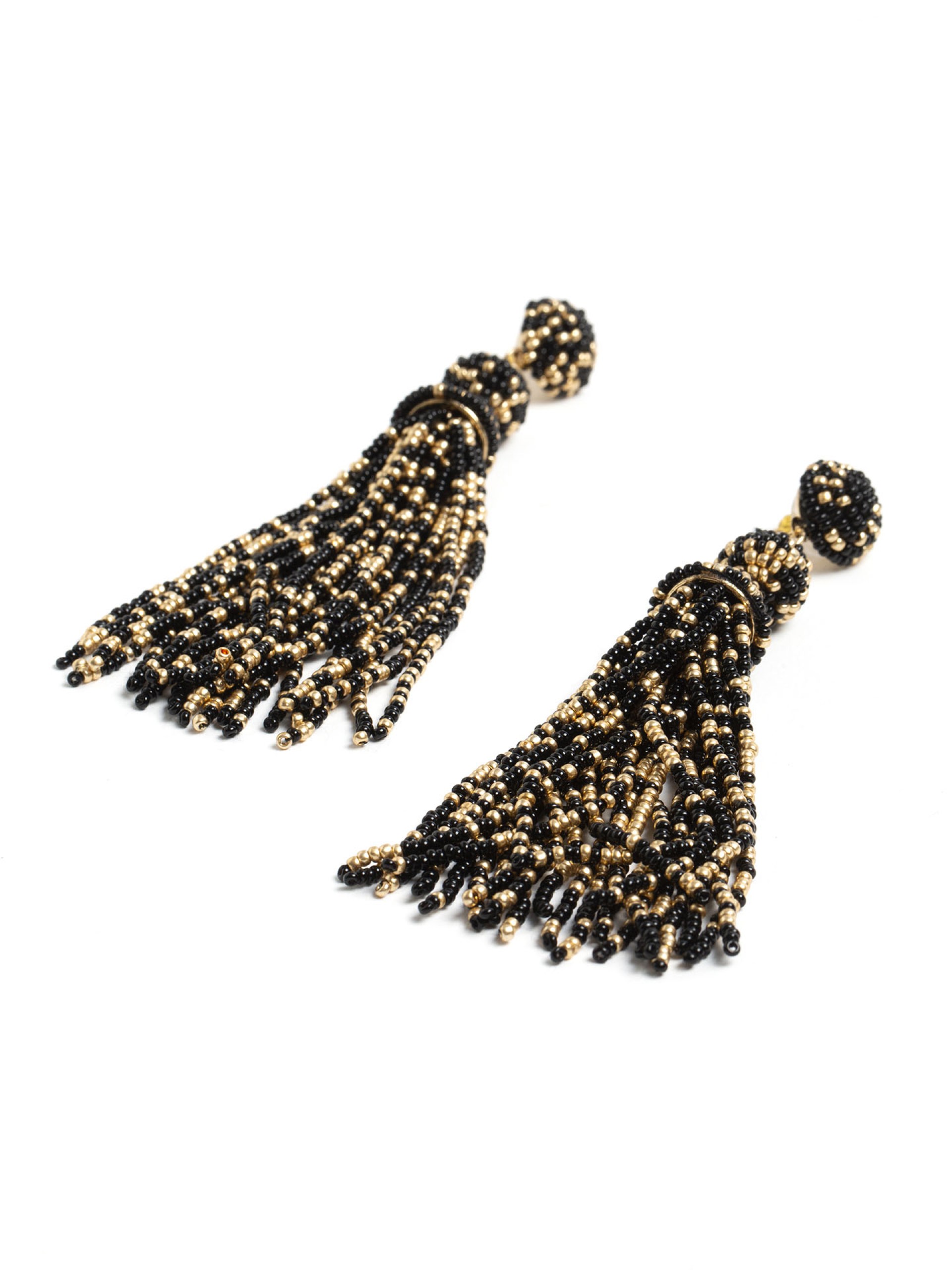 Brincos Compridos Missangas