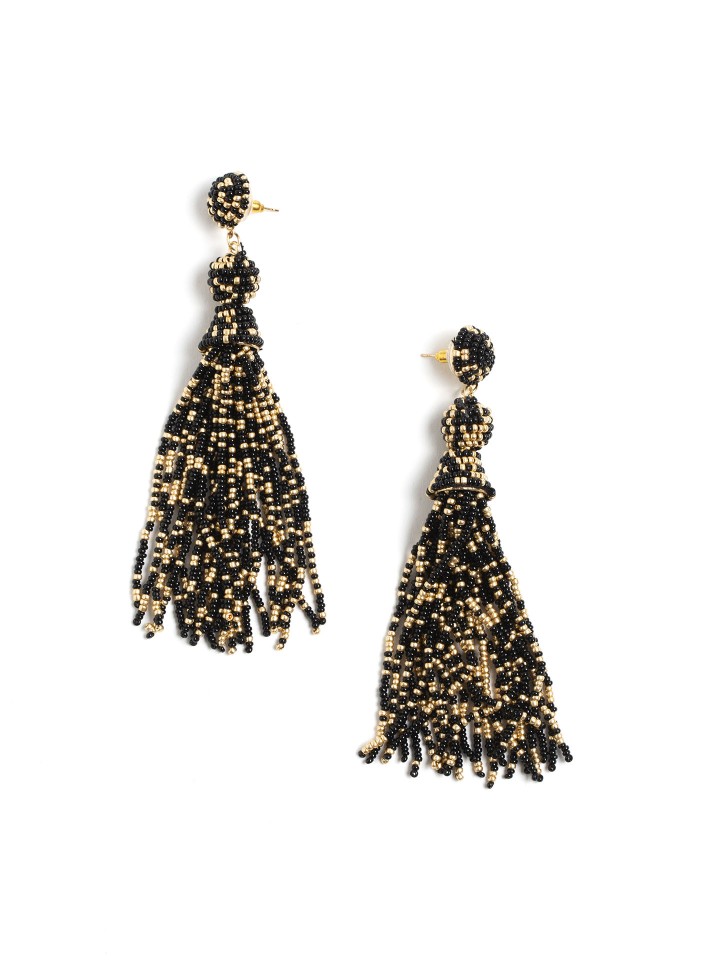 Brincos Compridos Missangas