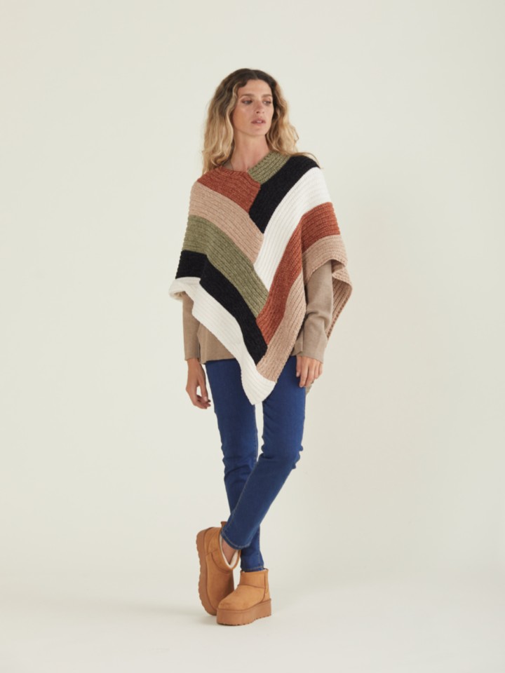 Poncho Chenille