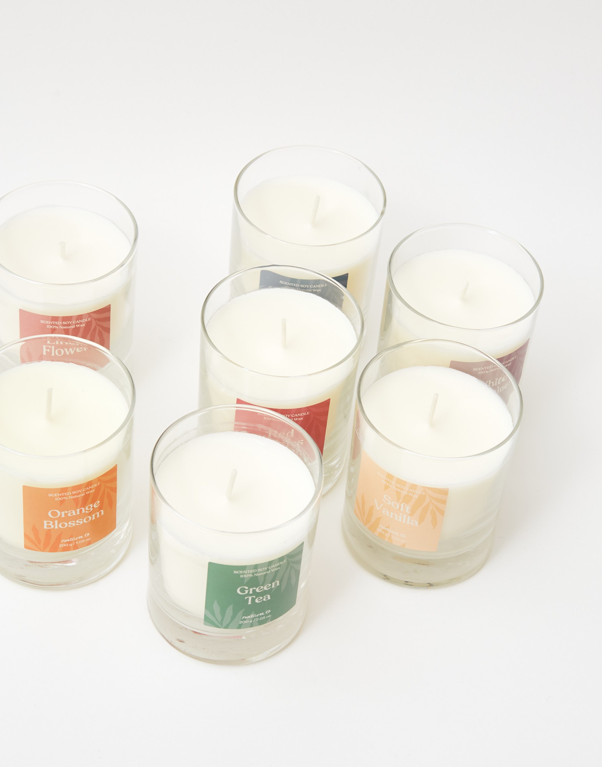 Vela Natura 200g Linen Flower