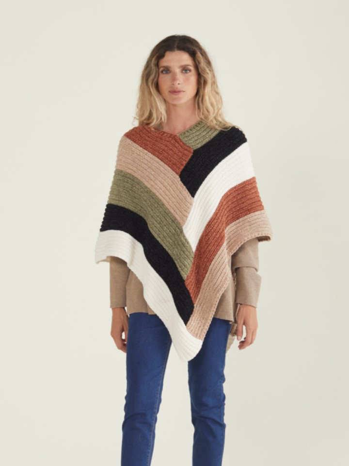 Poncho Chenille