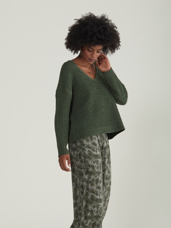 Blusa De Malha Solida
