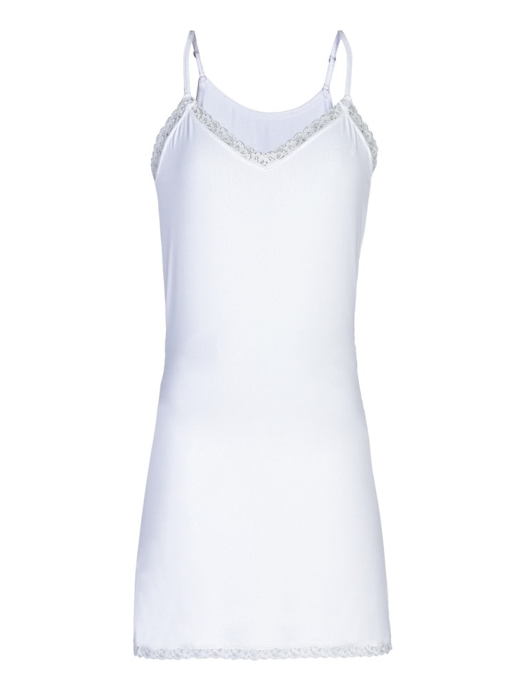 Vestido Basico com Renda