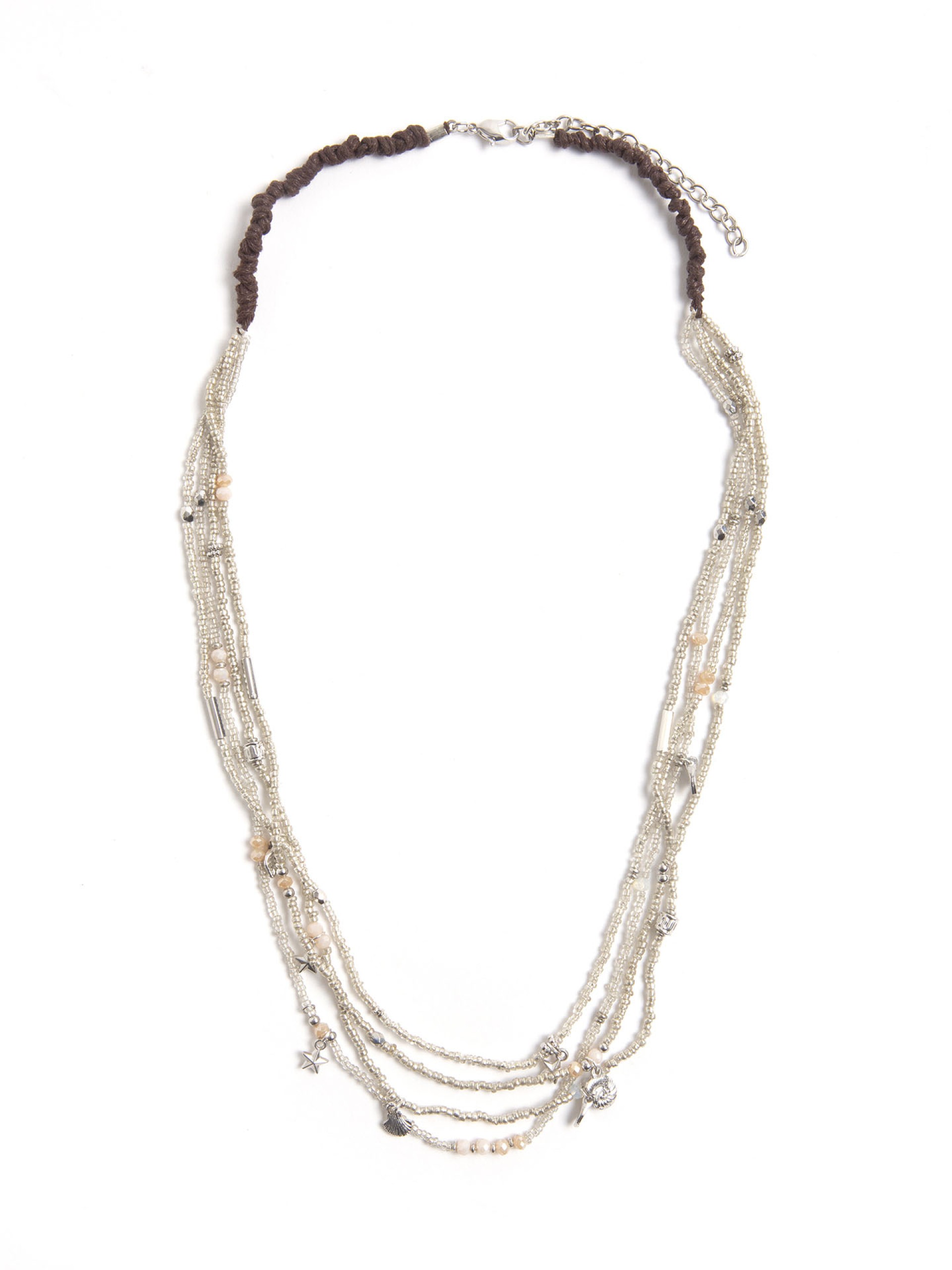 Colar Medio Prateado