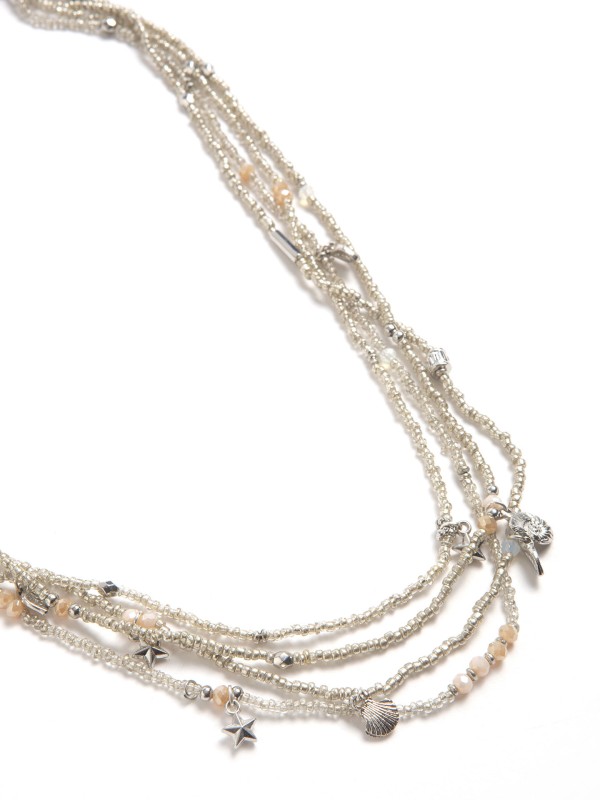 Colar Medio Prateado