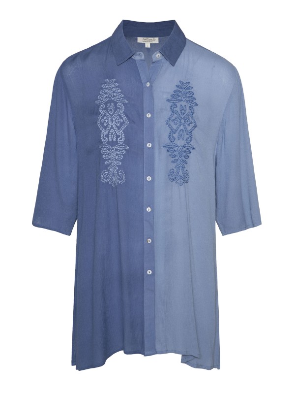 Túnica Tie Dye Azul Túnica Tie Dye Azul