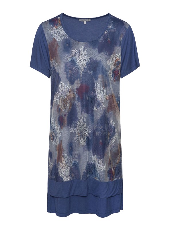 Vestido curto Com Renda Vestido curto Com Renda