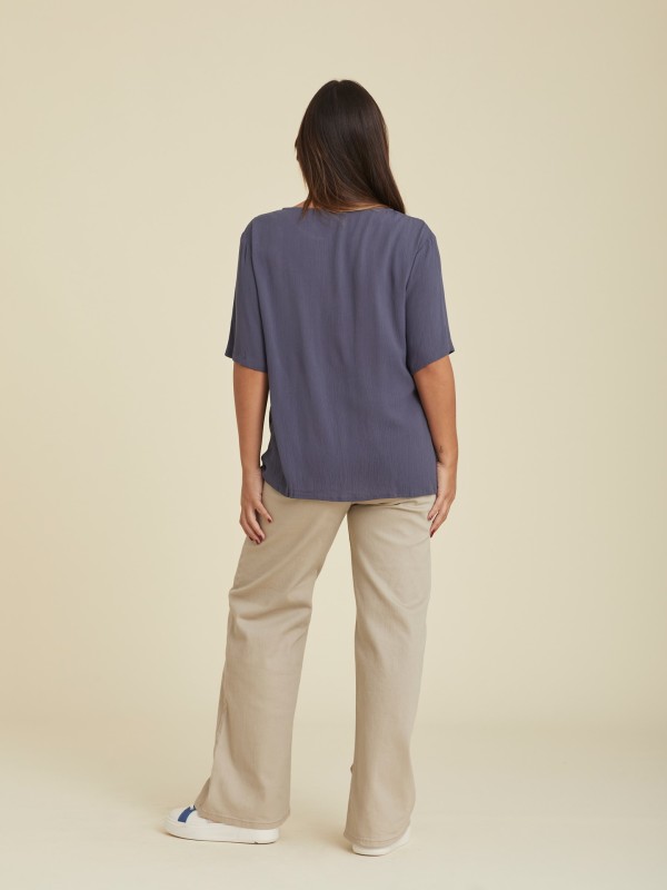 Blusa  com bordados Blusa  com bordados