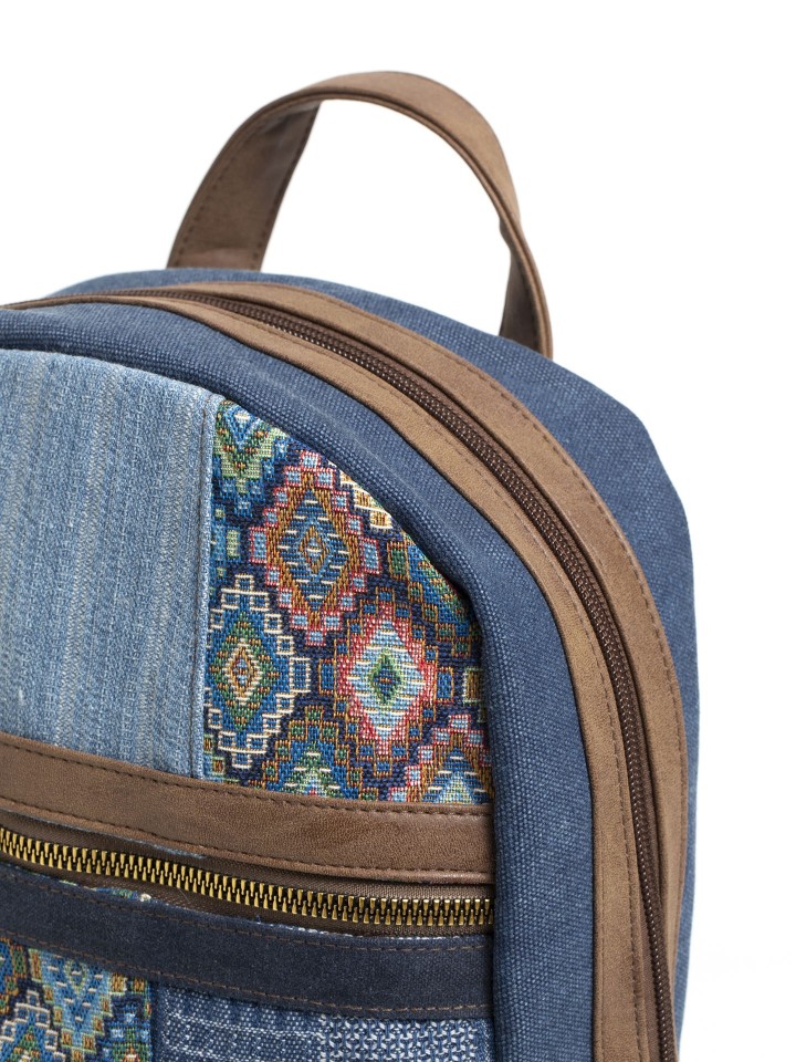 Mochila Em Jacquard