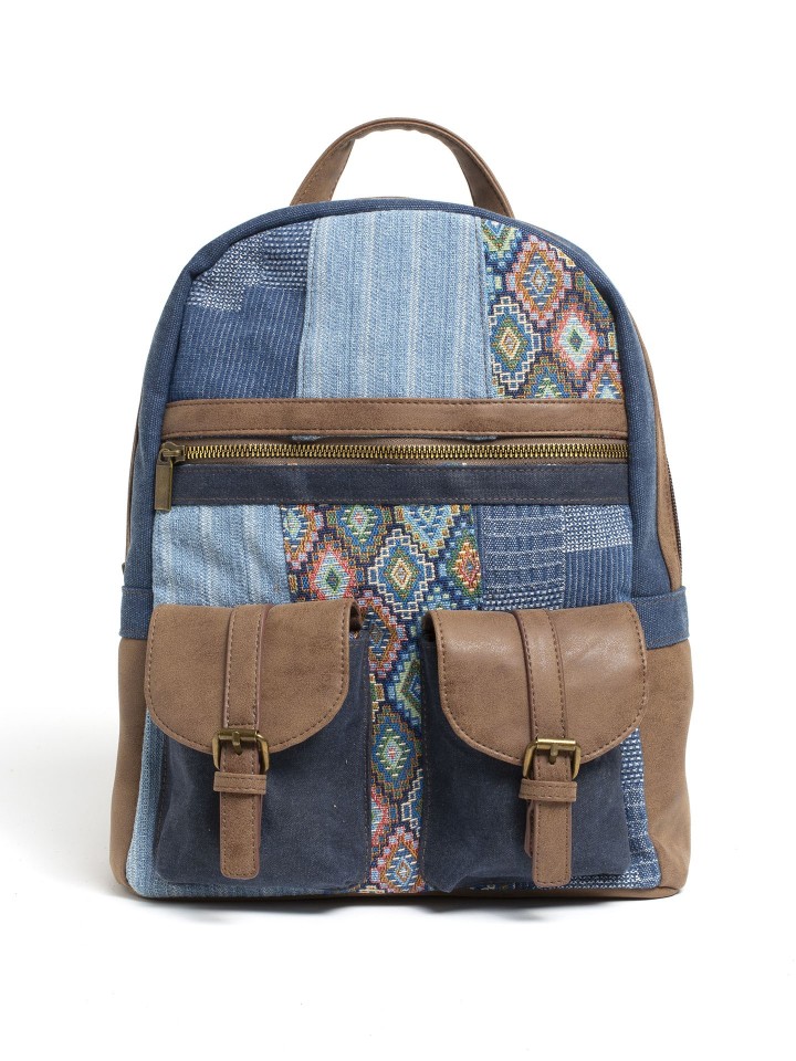 Mochila Em Jacquard