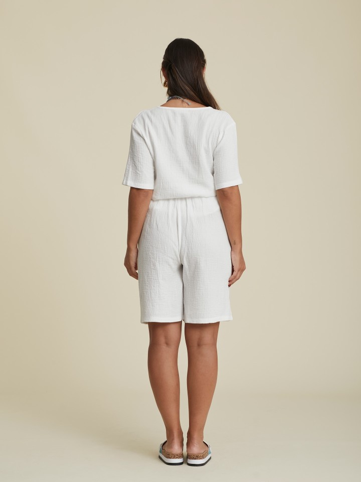 Calcoes solido em algodao