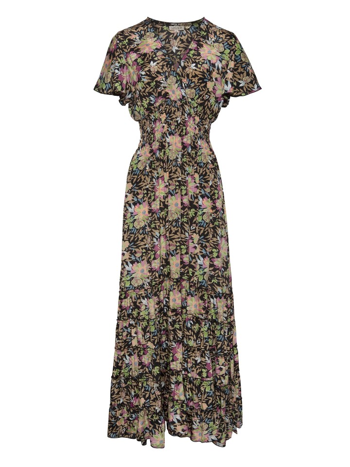 Vestido Comprido Padrao Florar Romantico