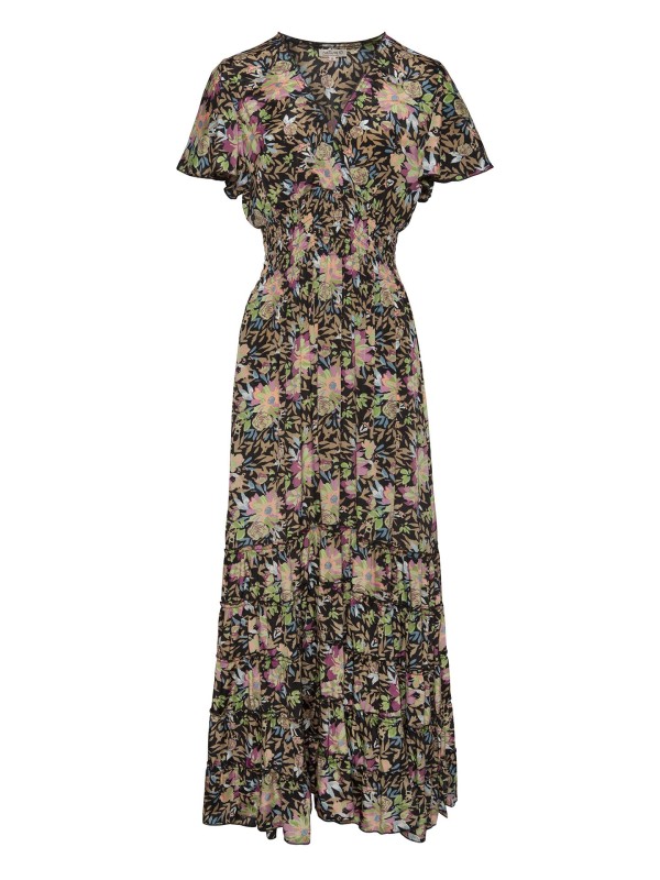 Vestido Comprido Padrao Florar Romantico