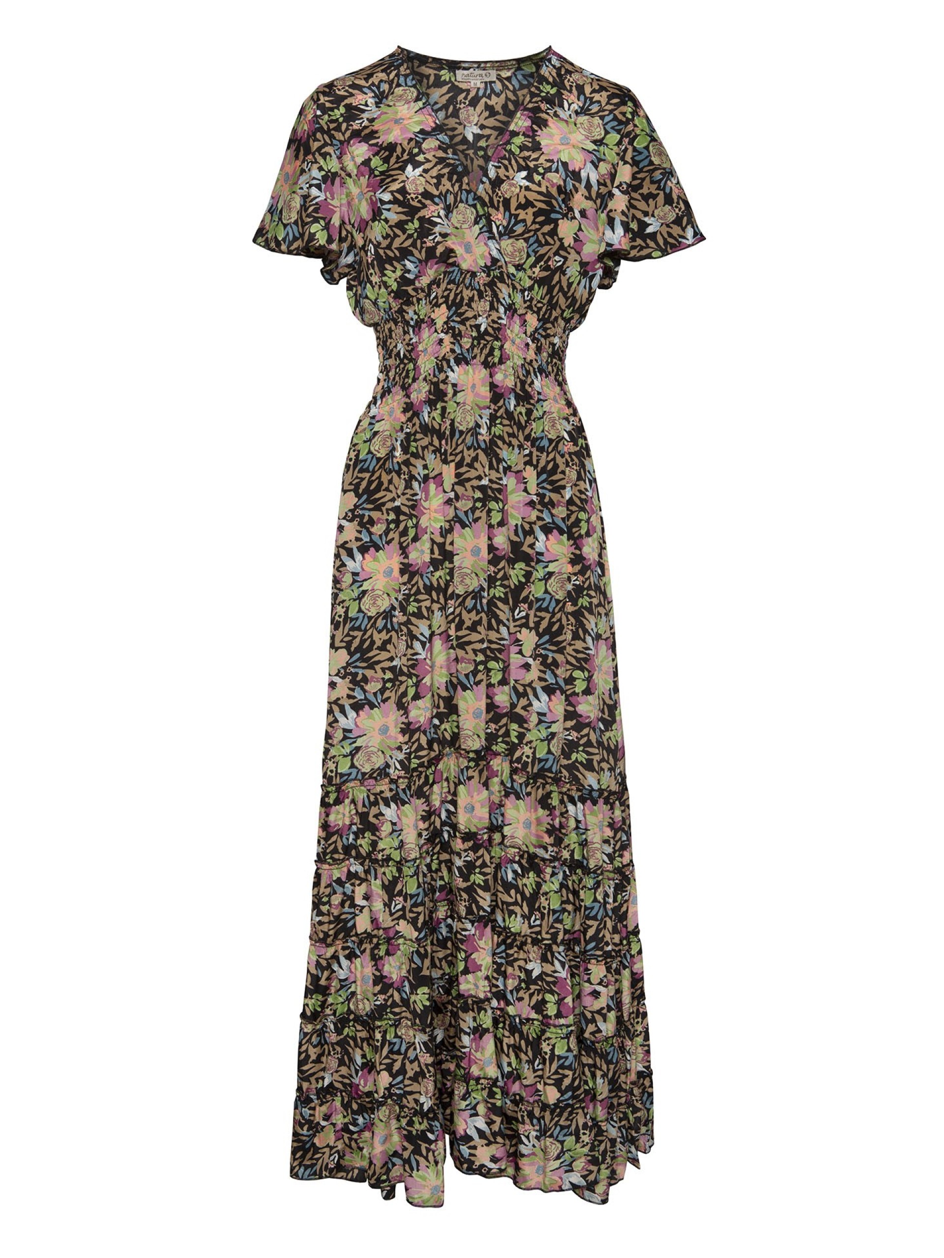 Vestido Comprido Padrao Florar Romantico