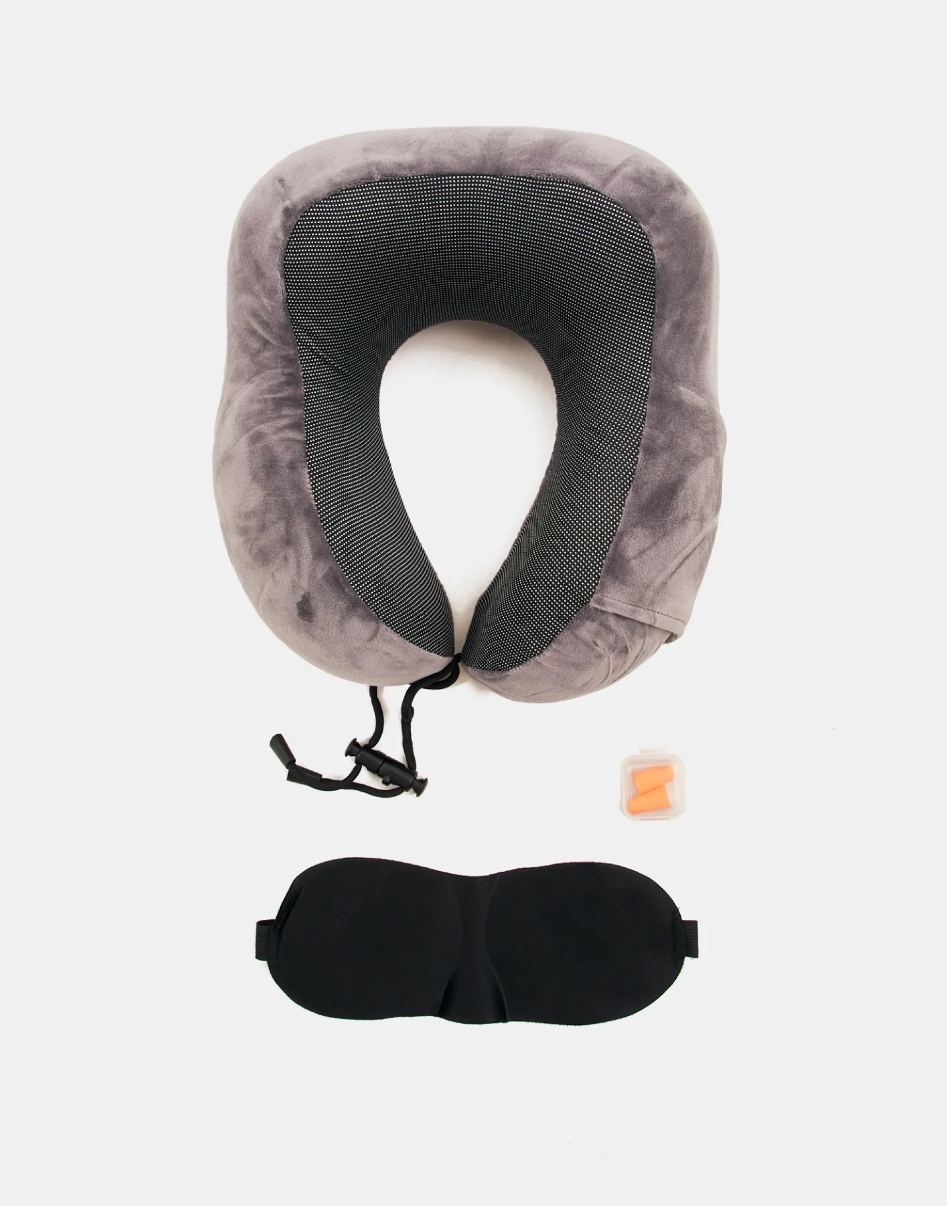 Kit de viagem com almofada cervical