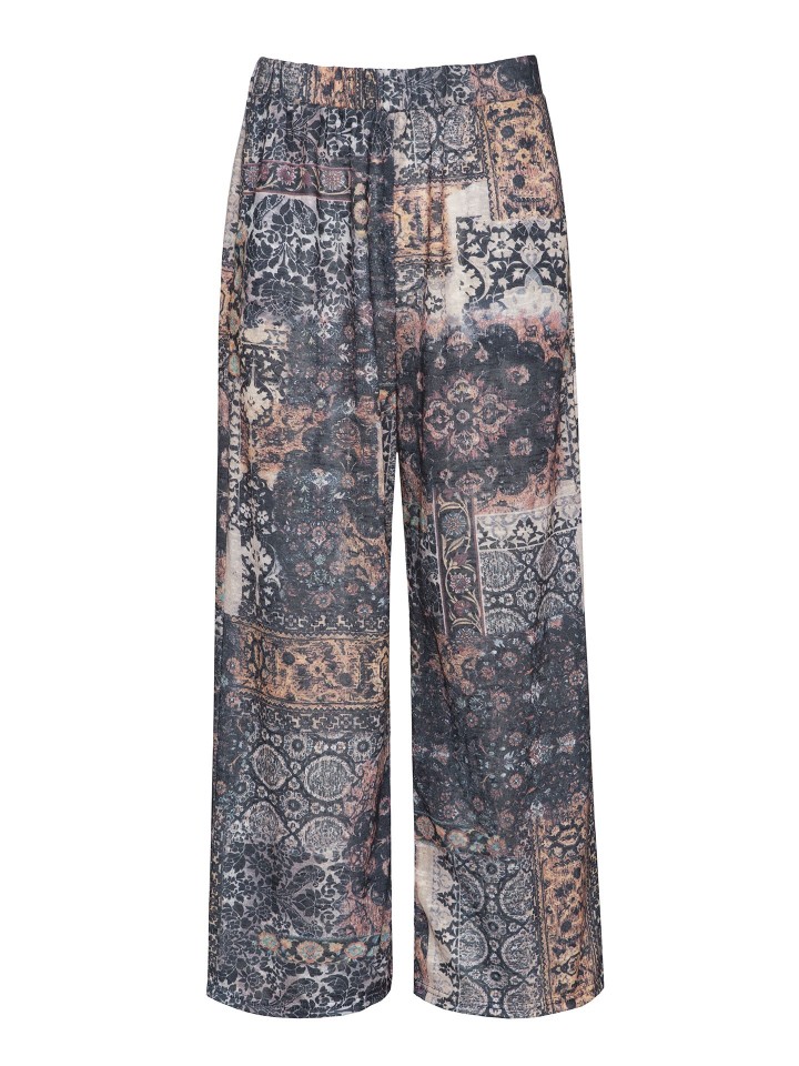 Calcas Corte Direito Patchwork