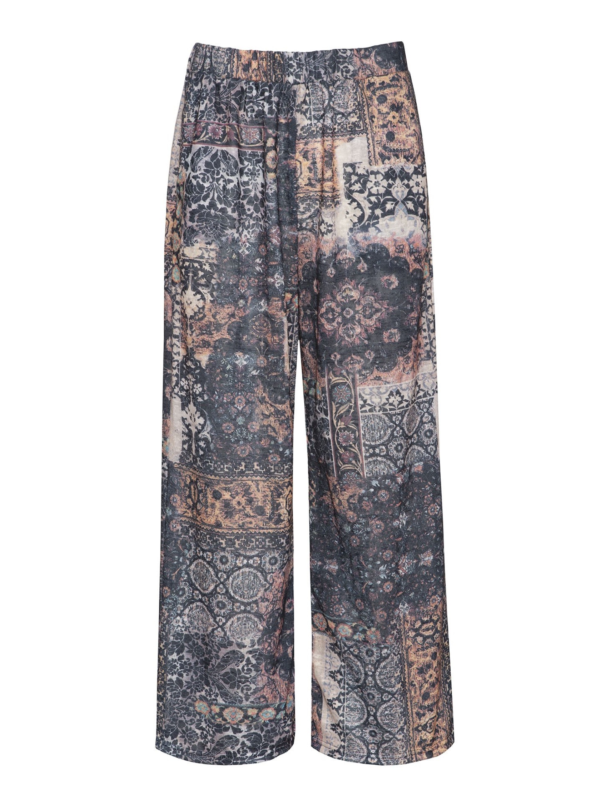 Calcas Corte Direito Patchwork