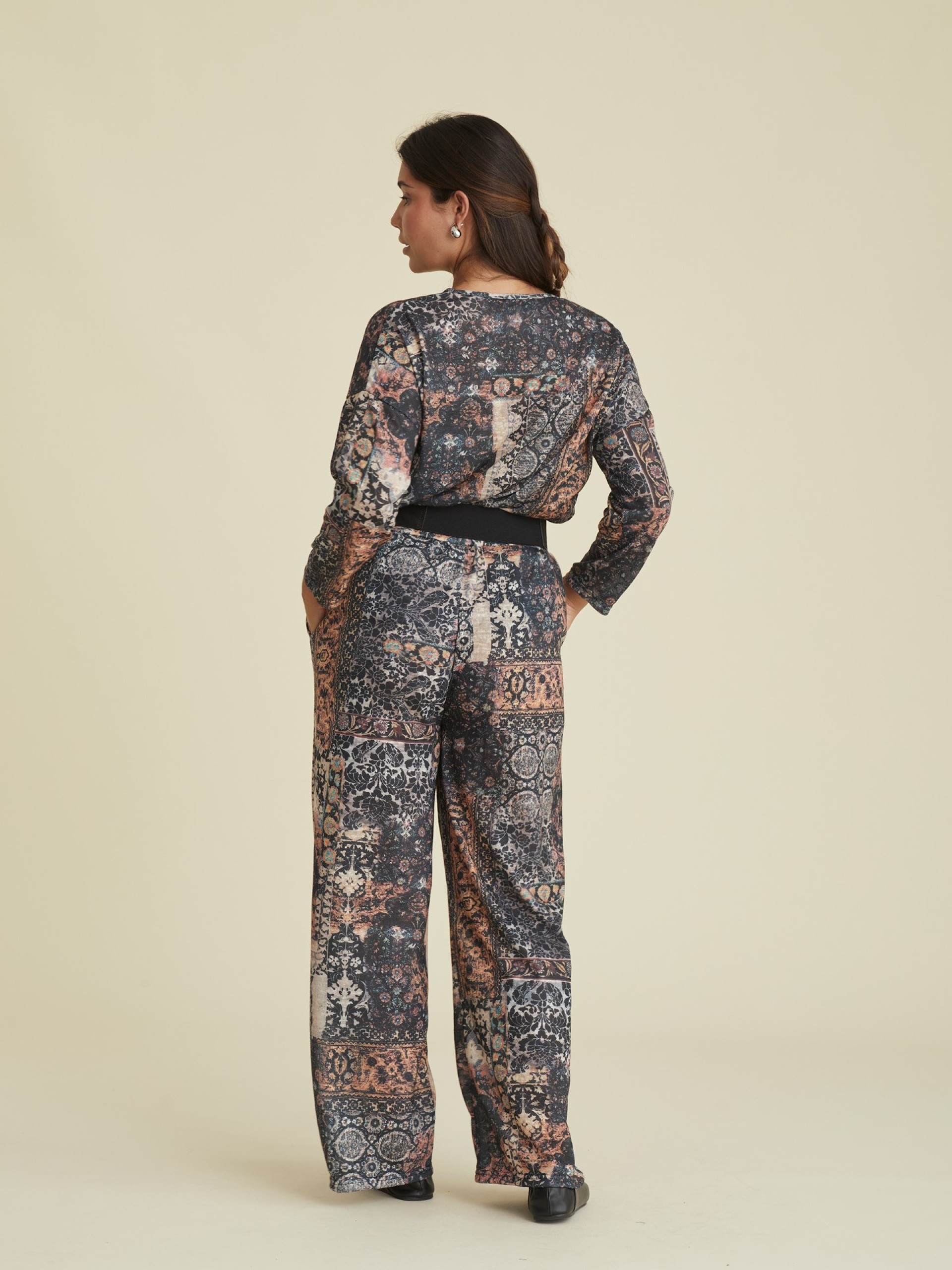 Blusa Malha Estampada