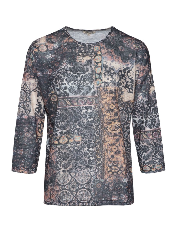 Blusa Malha Estampada
