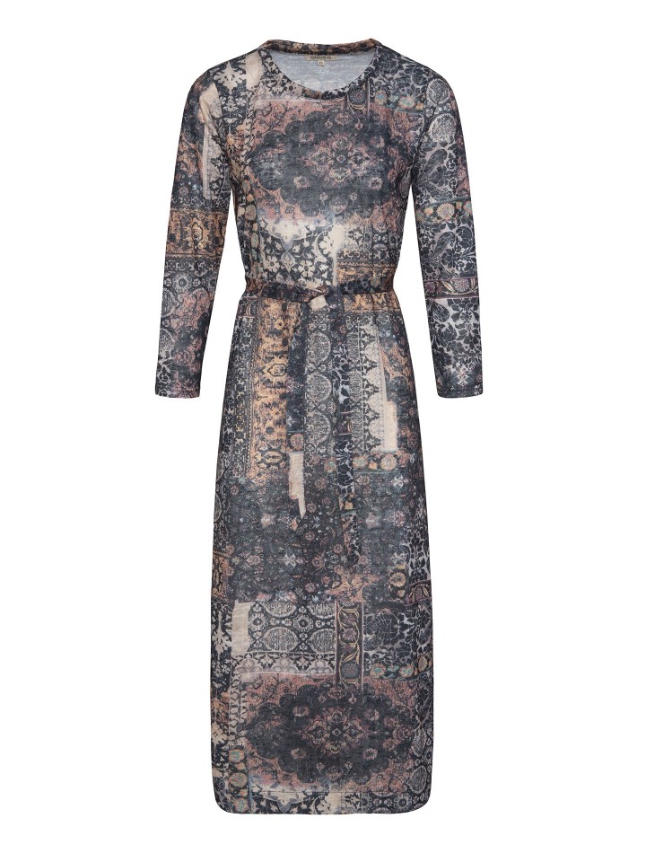 Vestido Corte Direito Patchwork