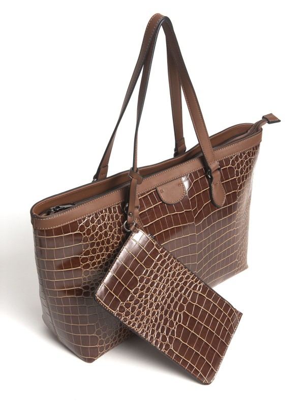 Mala Shopper Croco