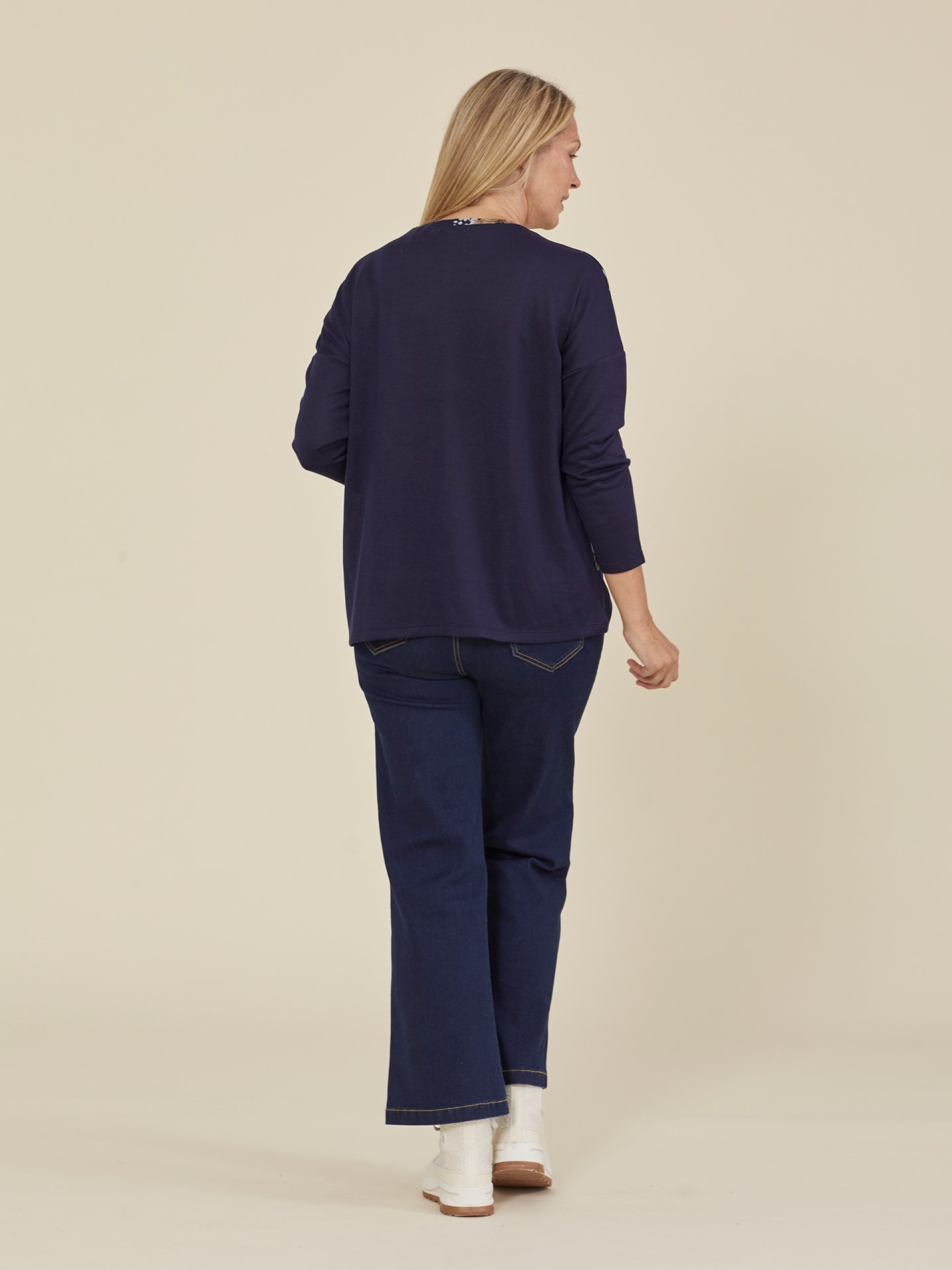 Blusa Com Padrao Floral