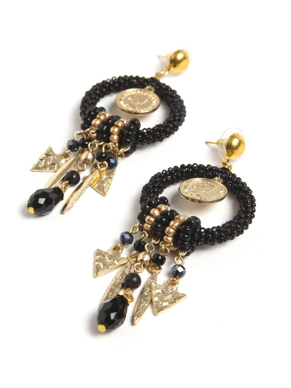 Brincos Dourados Boho Brincos Dourados Boho