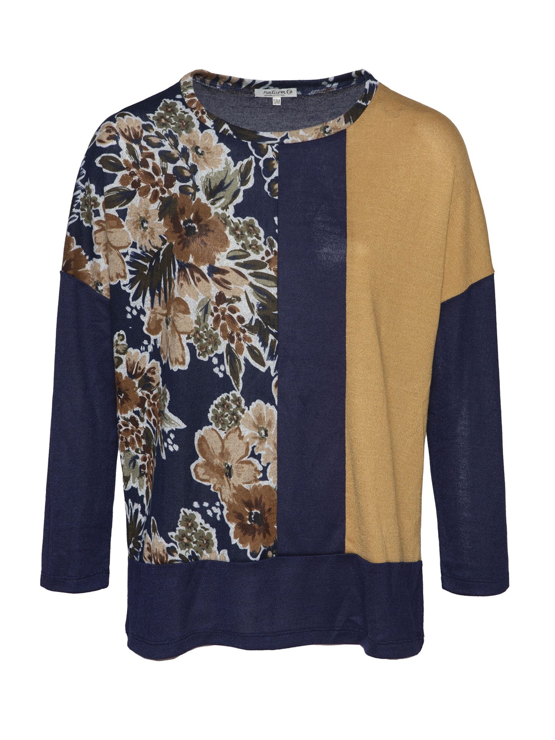 Blusa Com Padrao Floral